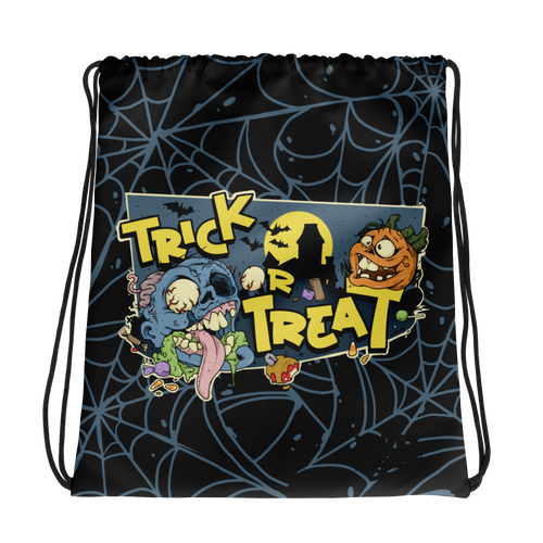 Trick or Treat Drawstring bag