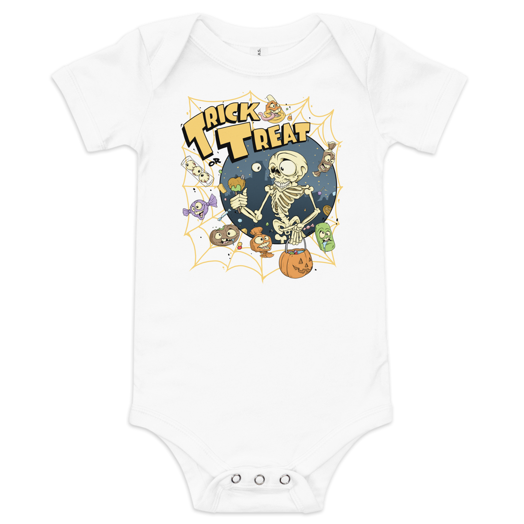 Trick or treat Baby short sleeve one piece