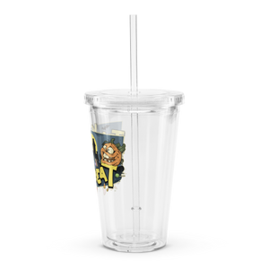 Trick or treat Zombie plastic tumbler