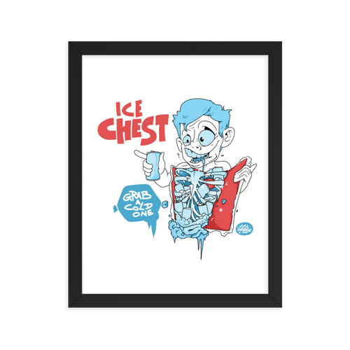 Ice Chest Framed poster