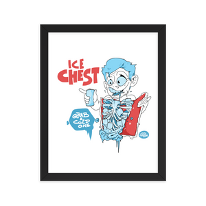 Ice Chest Framed poster