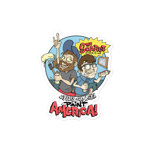 Paint America Sticker