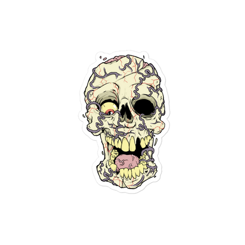 Vein Skull Sticker