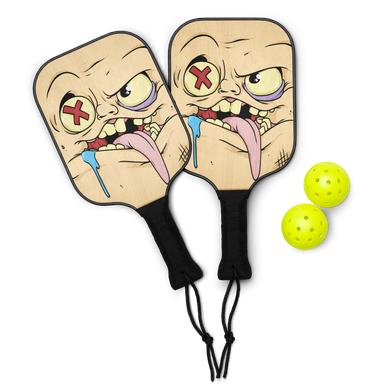 Mean Mug Pickleball paddle set