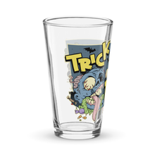 Load image into Gallery viewer, Trick or treat Zombie Shaker pint glass