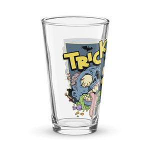 Trick or treat Zombie Shaker pint glass