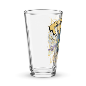 Trick or Treat Skeleton Shaker pint glass