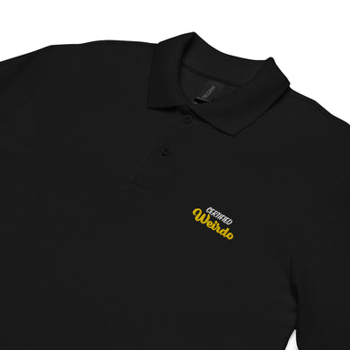 Certified Weirdo polo shirt