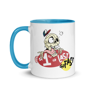 Go Fast Mug with Color Inside