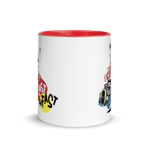 Go Fast Mug with Color Inside