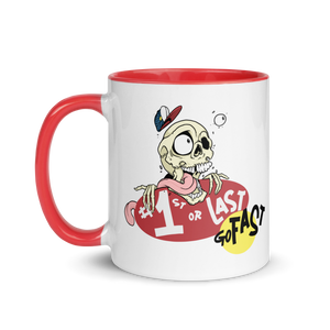 Go Fast Mug with Color Inside