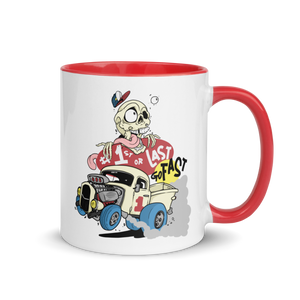 Go Fast Mug with Color Inside