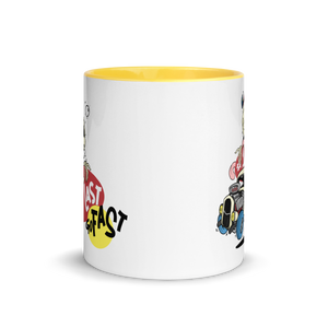 Go Fast Mug with Color Inside