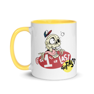 Go Fast Mug with Color Inside