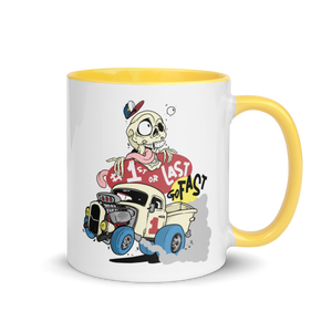 Go Fast Mug with Color Inside