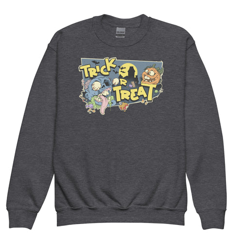 Youth crewneck Zombie sweatshirt