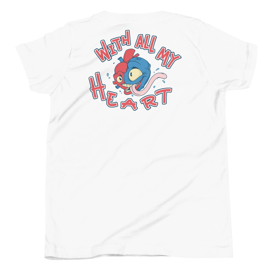 With All My Heart Youth T-Shirt