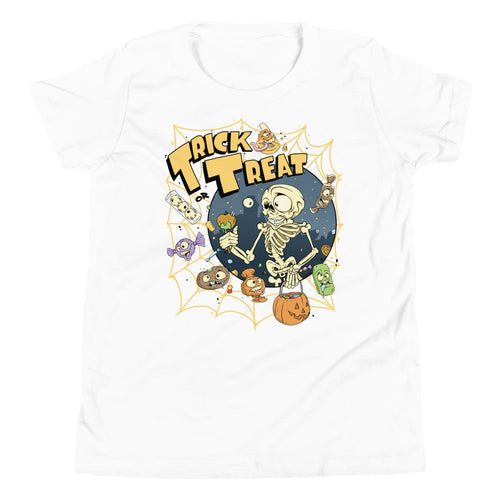 Trick or Treat Skeleton youth T-Shirt