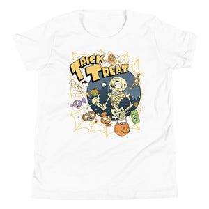 Trick or Treat Skeleton youth T-Shirt